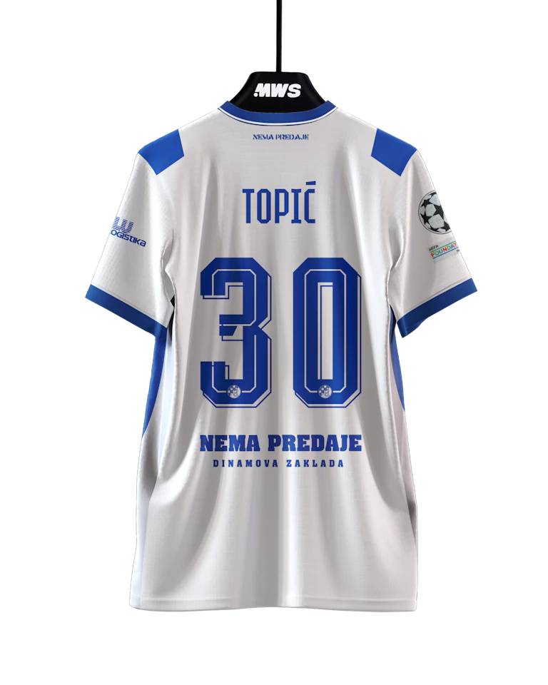 Fran Topić Dinamo Zagreb jersey