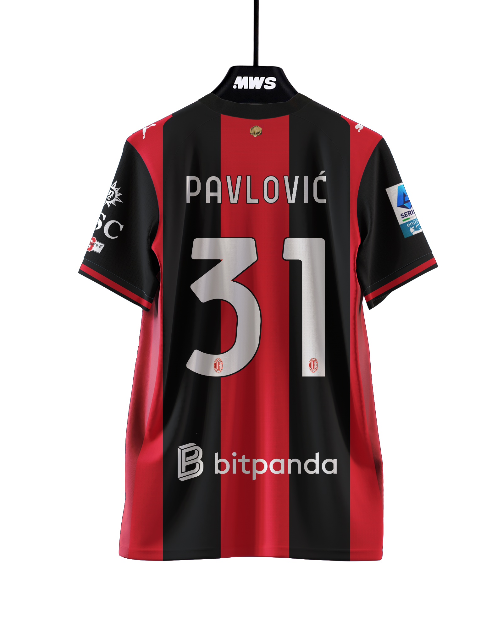 Strahinja Pavlović AC Milan shirt