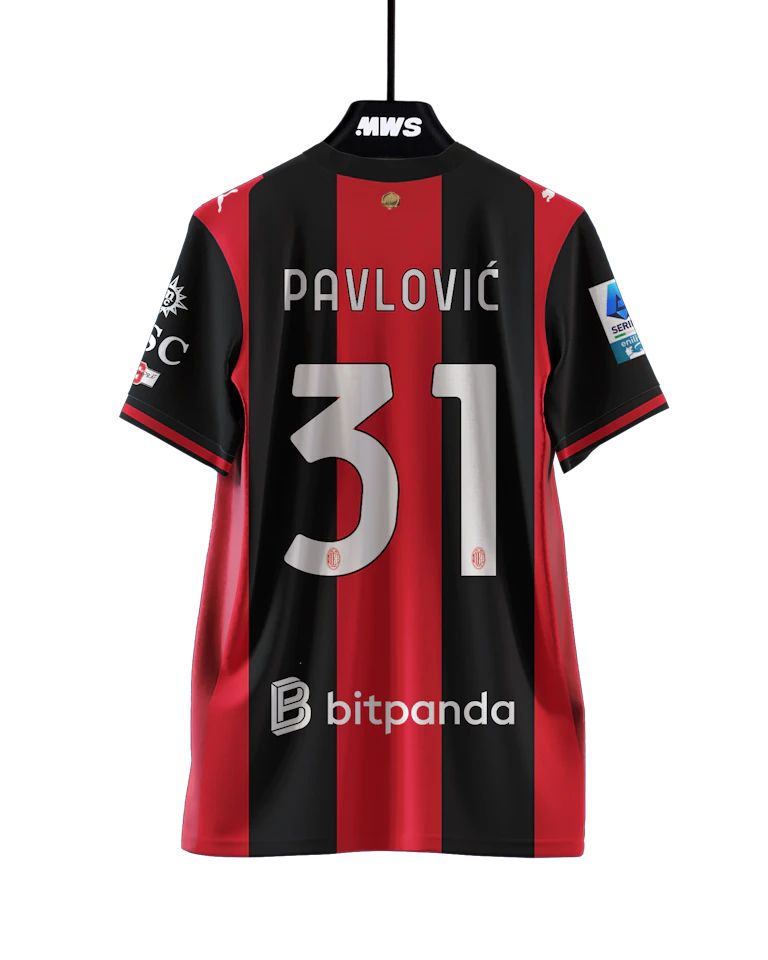 Strahinja Pavlović AC Milan shirt