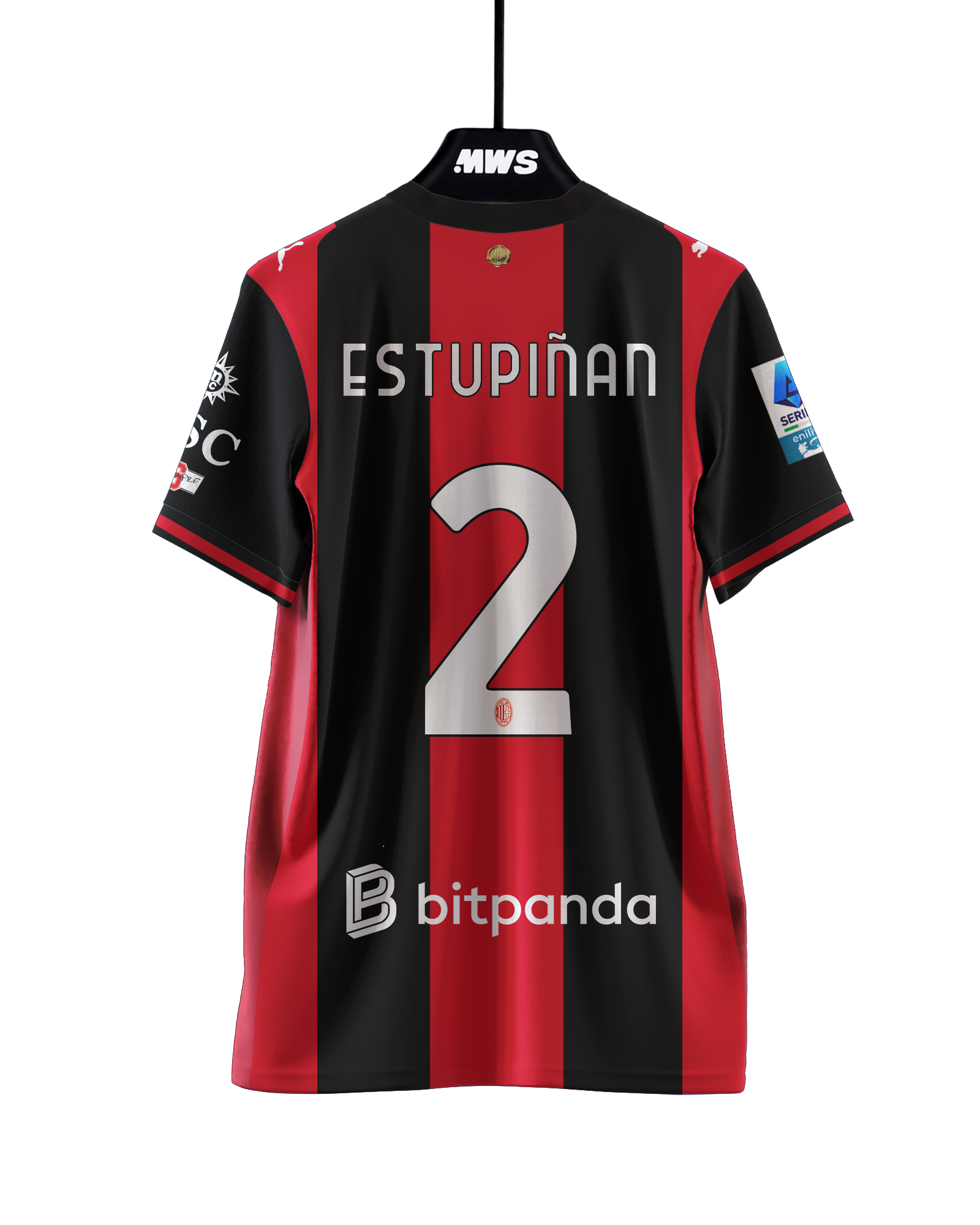 Maillot de Pervis Estupiñán (AC Milan)