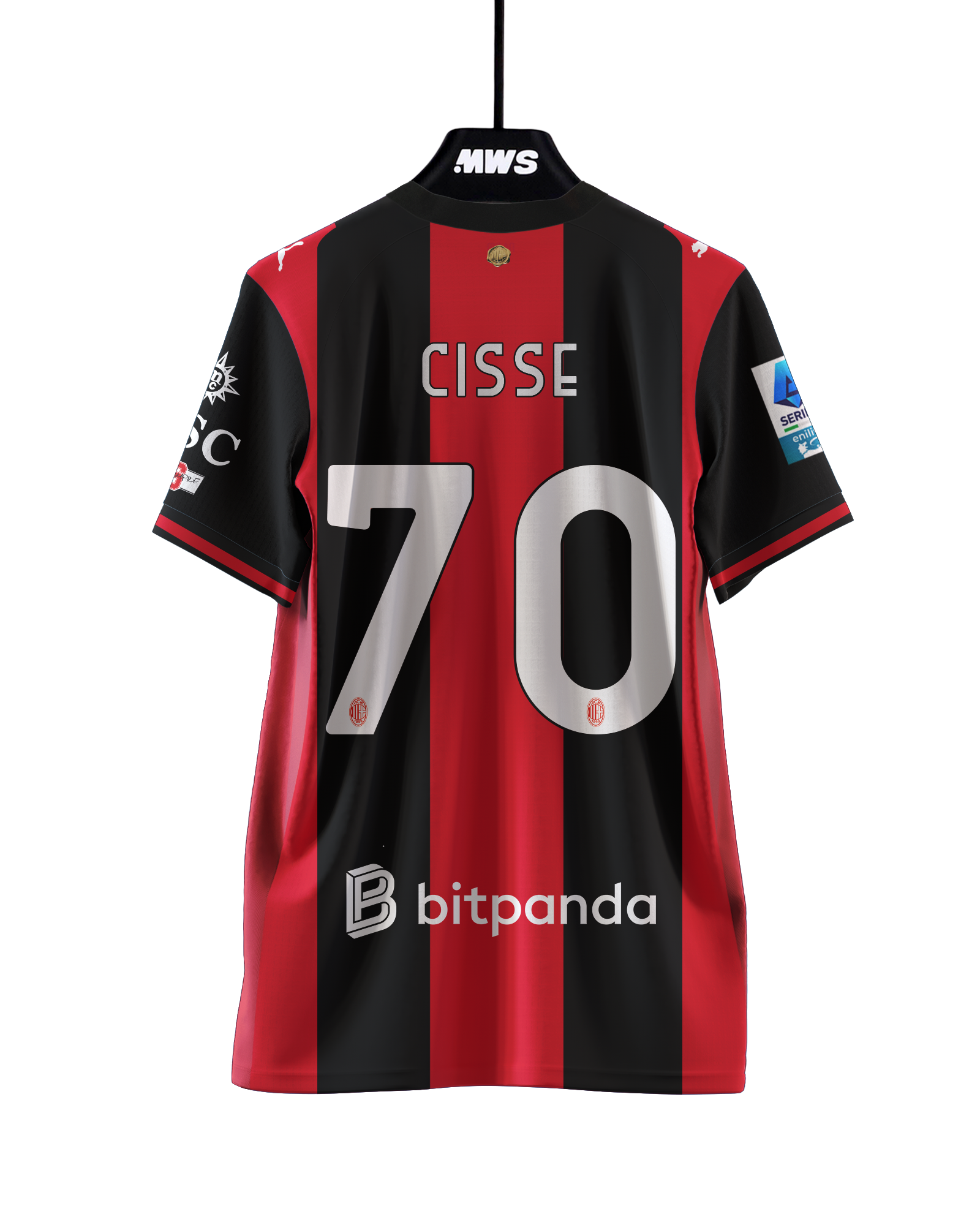 Alphadjo Cisse AC Milan jersey