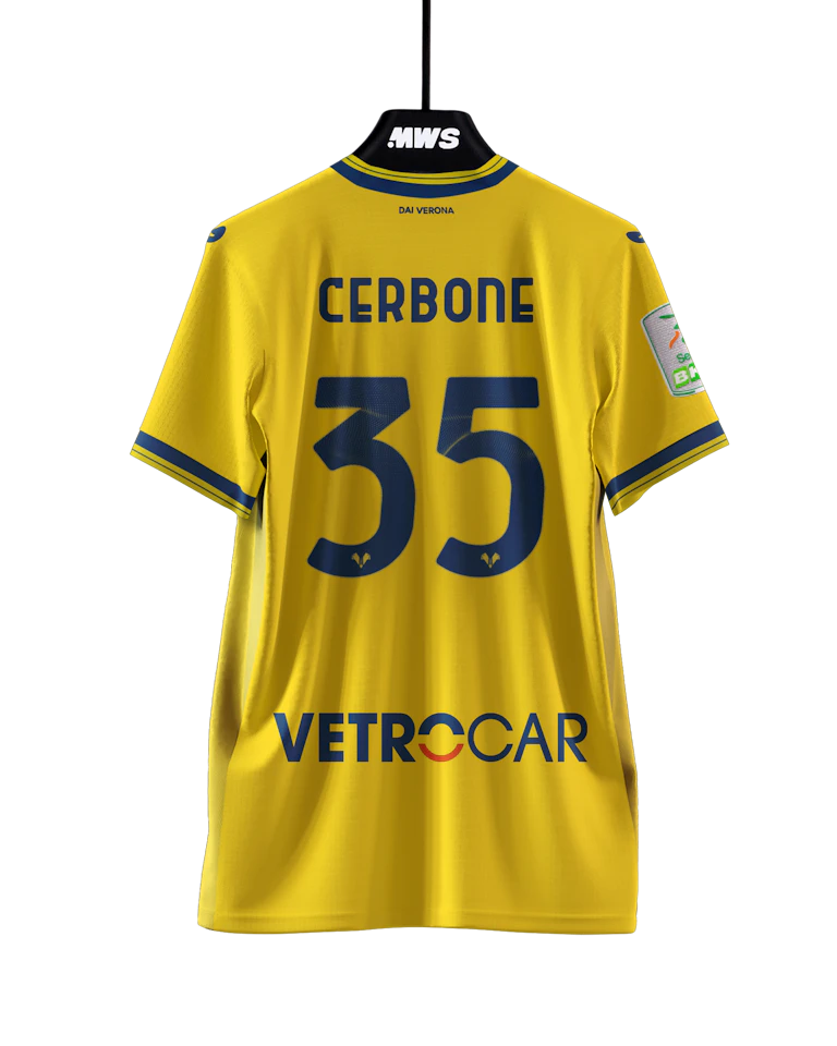 Salvatore Cerbone | Calcio Padova - Hellas Verona FC | MatchWornShirt