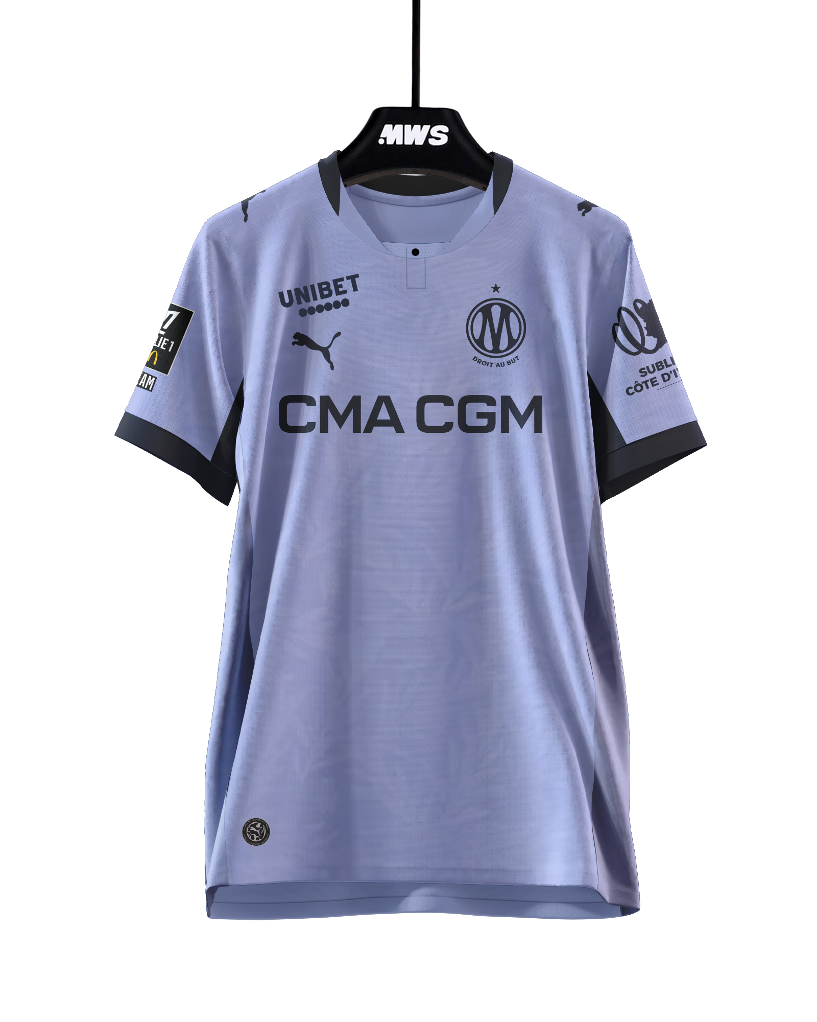 Théo Vermot Olympique de Marseille jersey