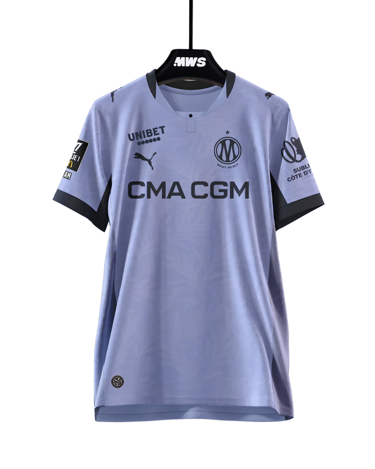 Théo Vermot Olympique de Marseille jersey