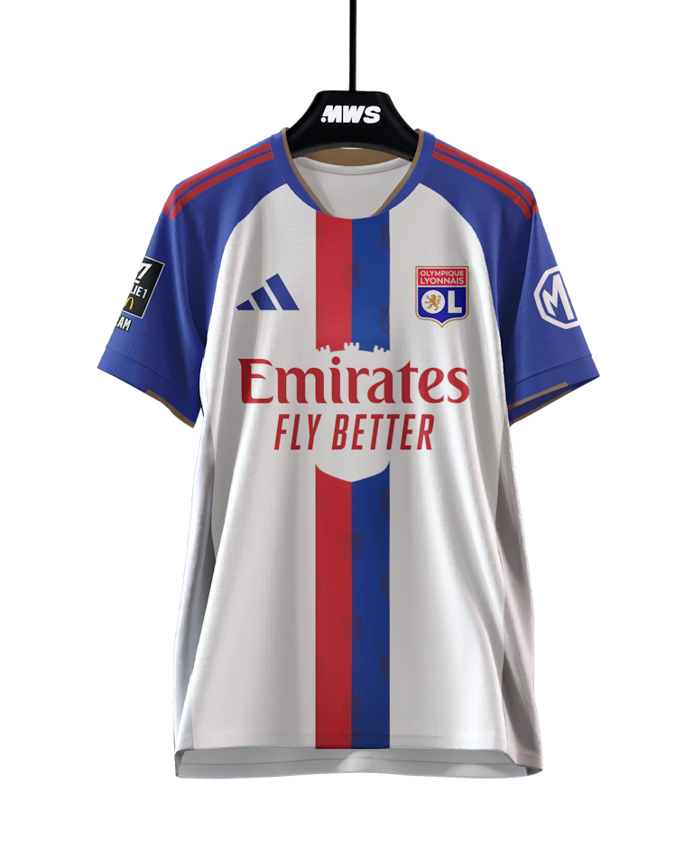 Felix Bacher Olympique Lyonnais jersey