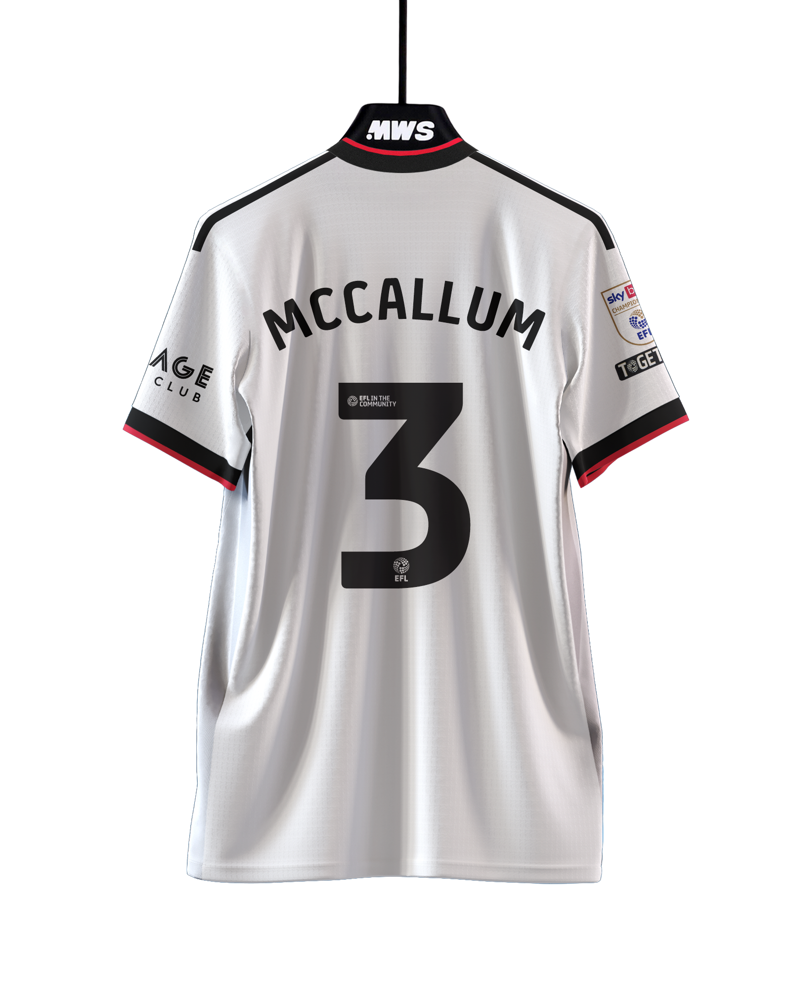 Sam McCallum Sheffield United jersey