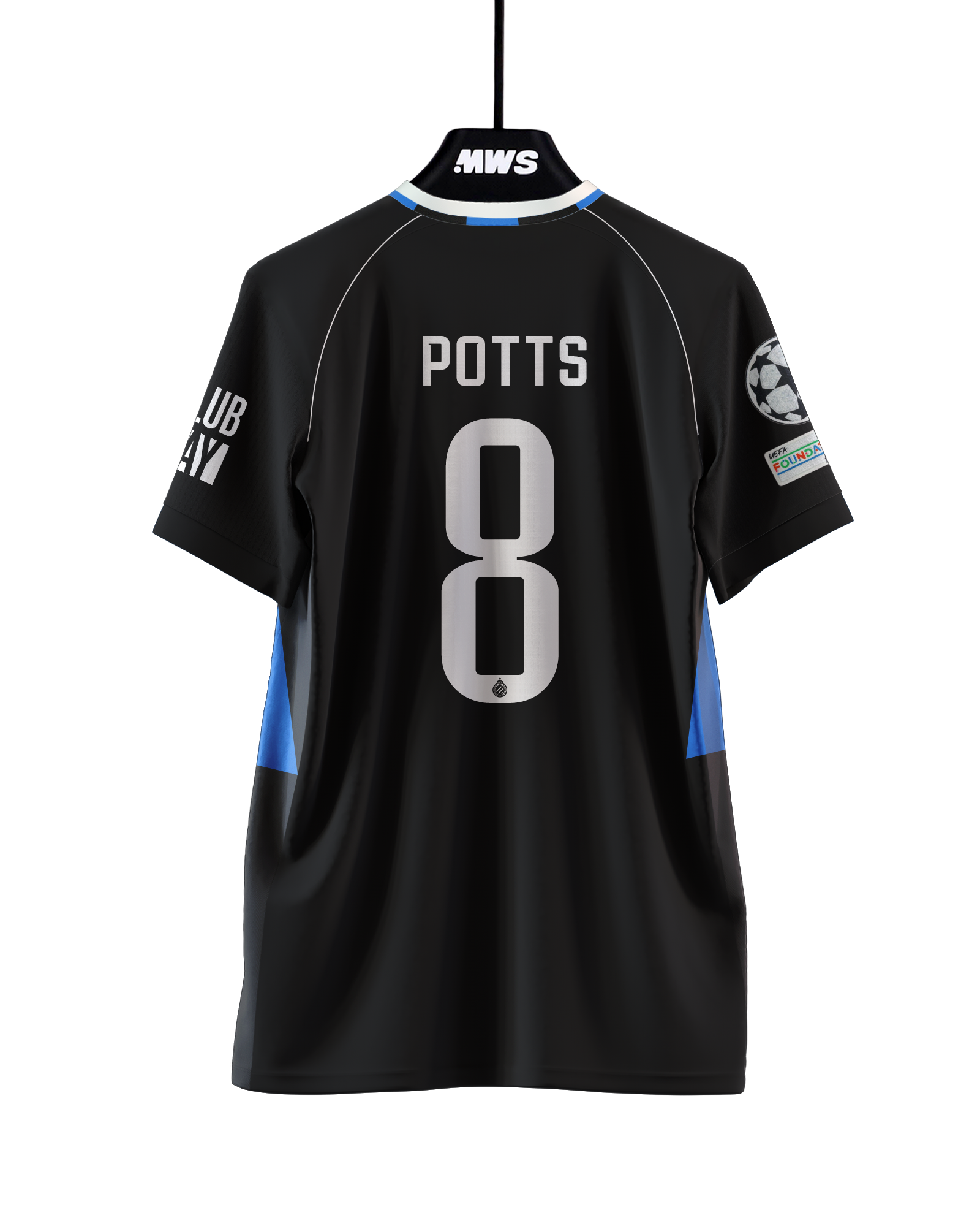 Freddie Potts Club Brugge shirt