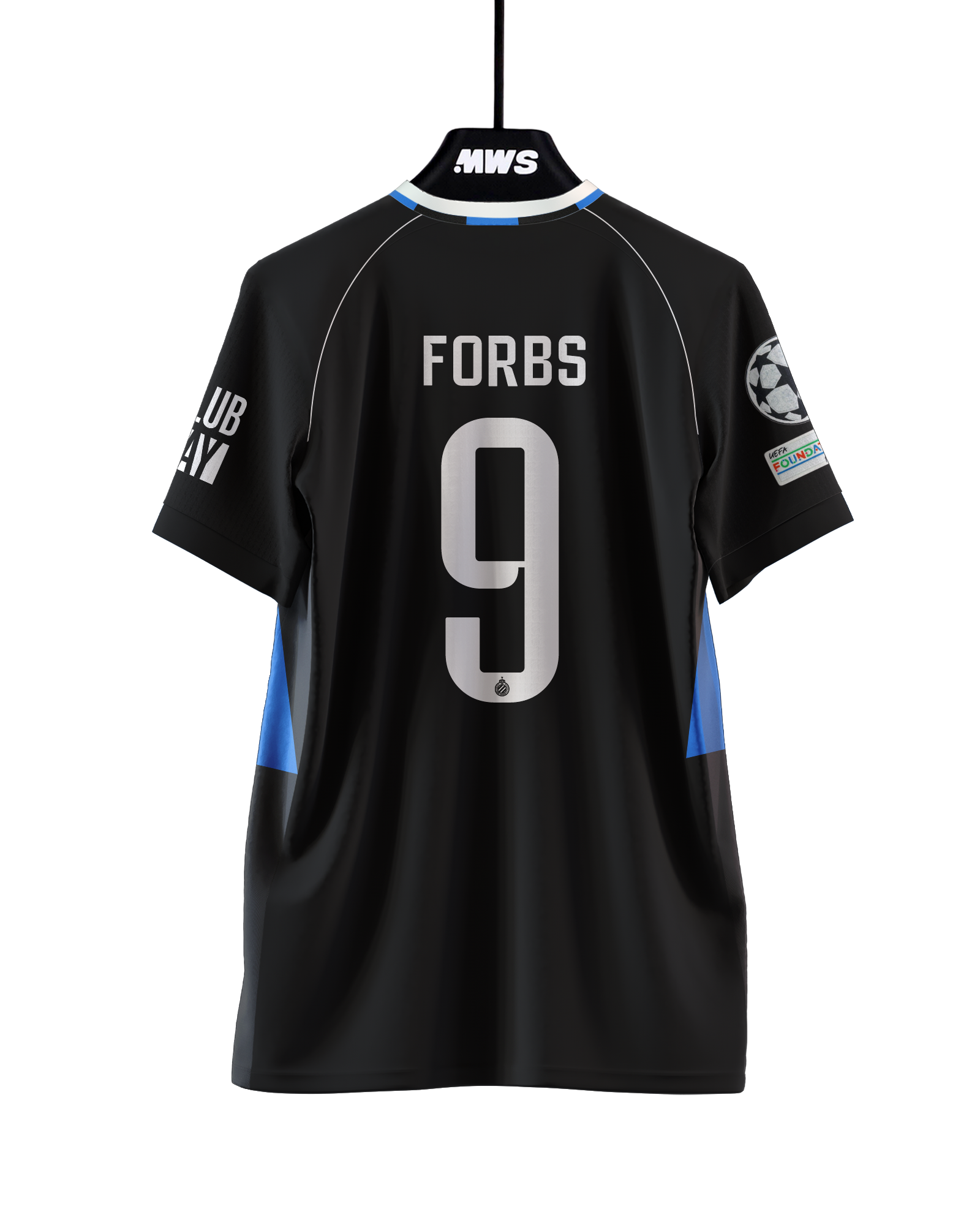 Carlos Forbs Club Brugge shirt