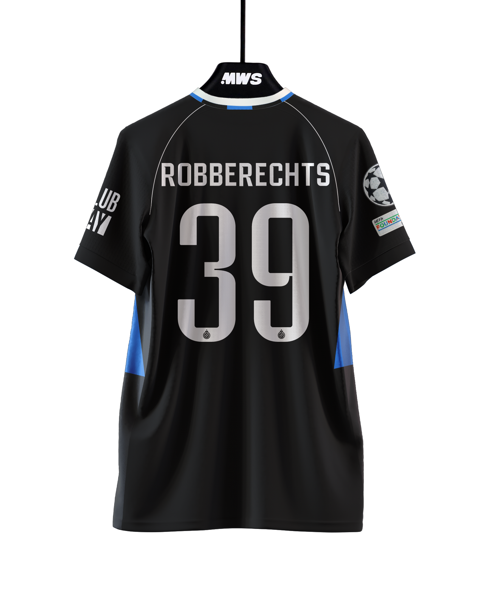 Milan Robberechts Club Brugge shirt