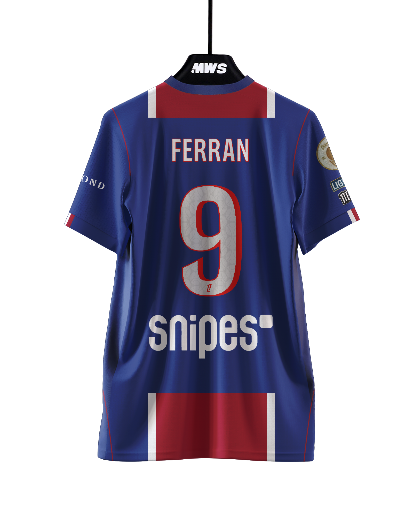 Maillot de Ferrán Torres (Paris Saint-Germain)