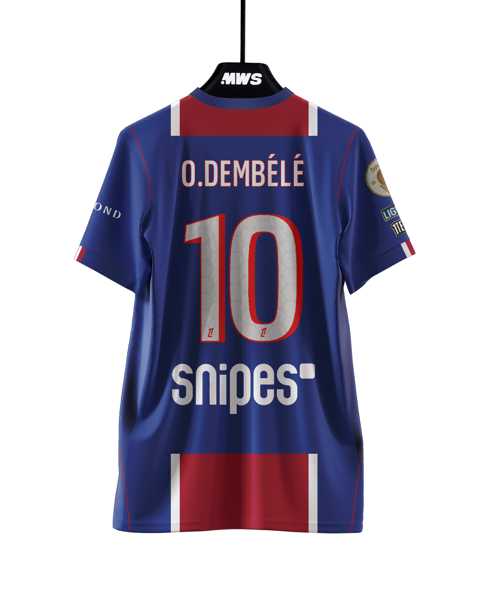 Maillot de Ousmane Dembélé (Paris Saint-Germain)