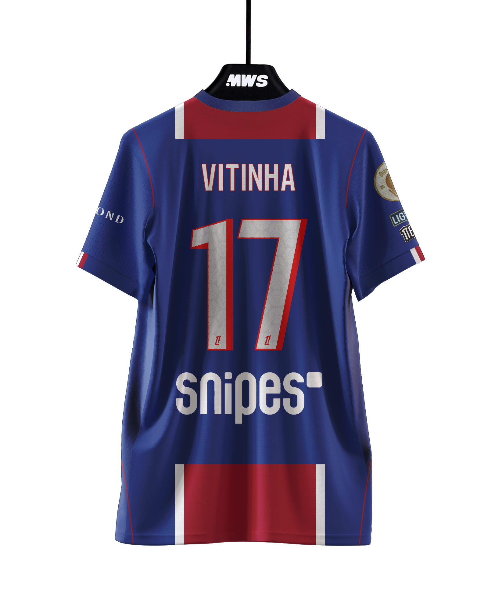 Maillot de Vitinha (Paris Saint-Germain)