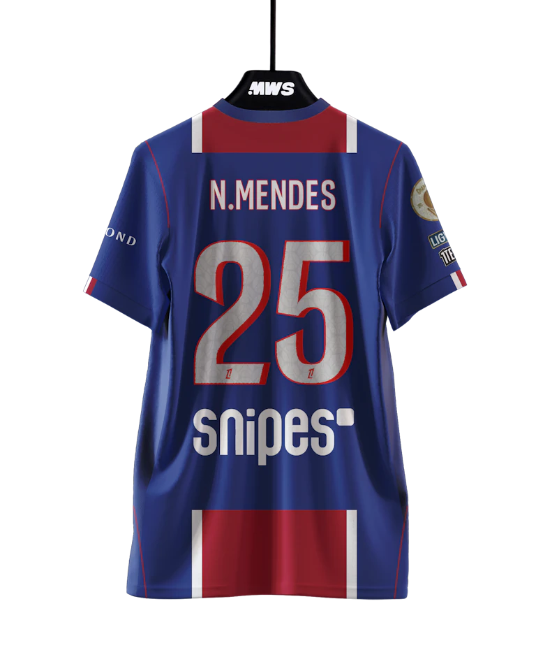 Maillot de Nuno Mendes (Paris Saint-Germain)