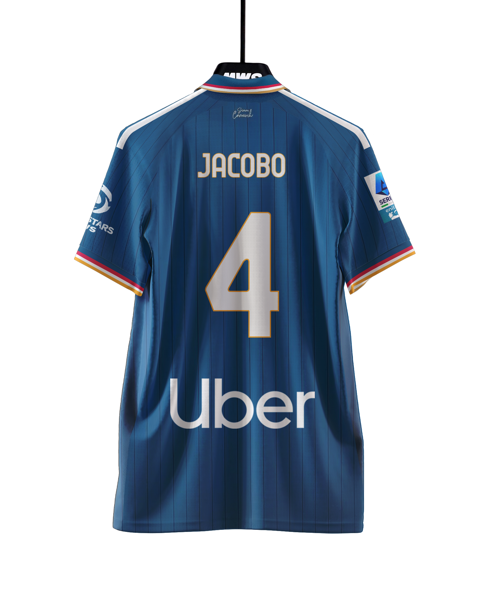Jacobo Ramón Naveros Como 1907 jersey