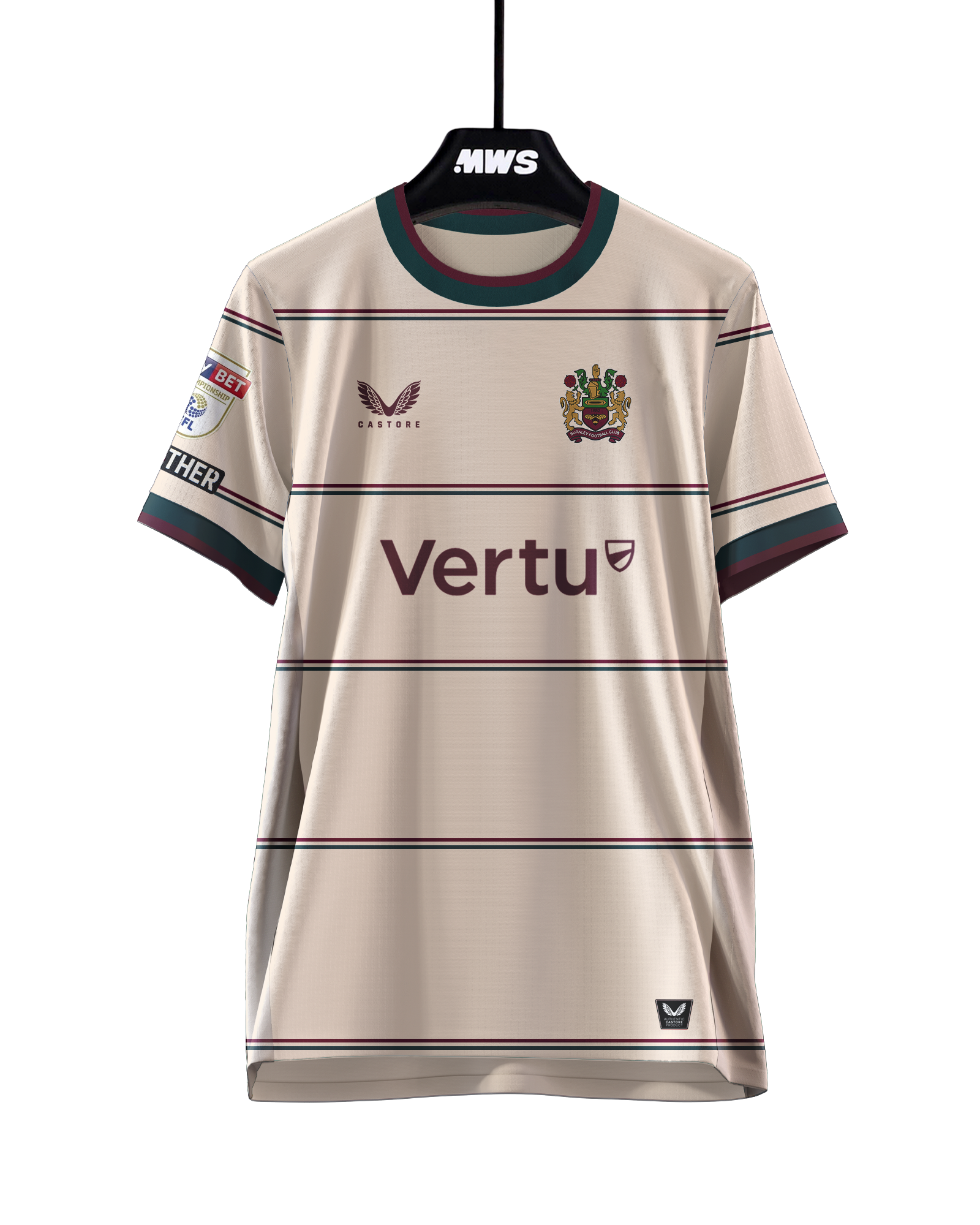 Official Burnley Soccer Game-Worn Jerseys Auctions - MatchWornShirt