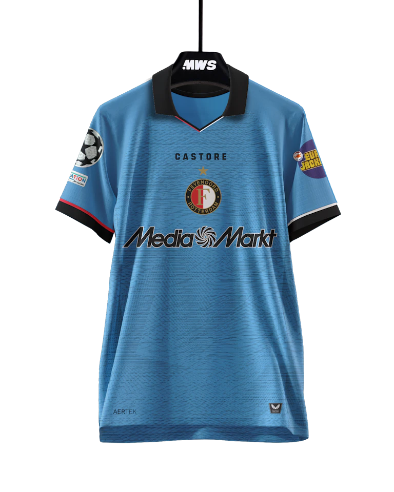 Gjivai Zechiël | FC Barcelona - Feyenoord | MatchWornShirt
