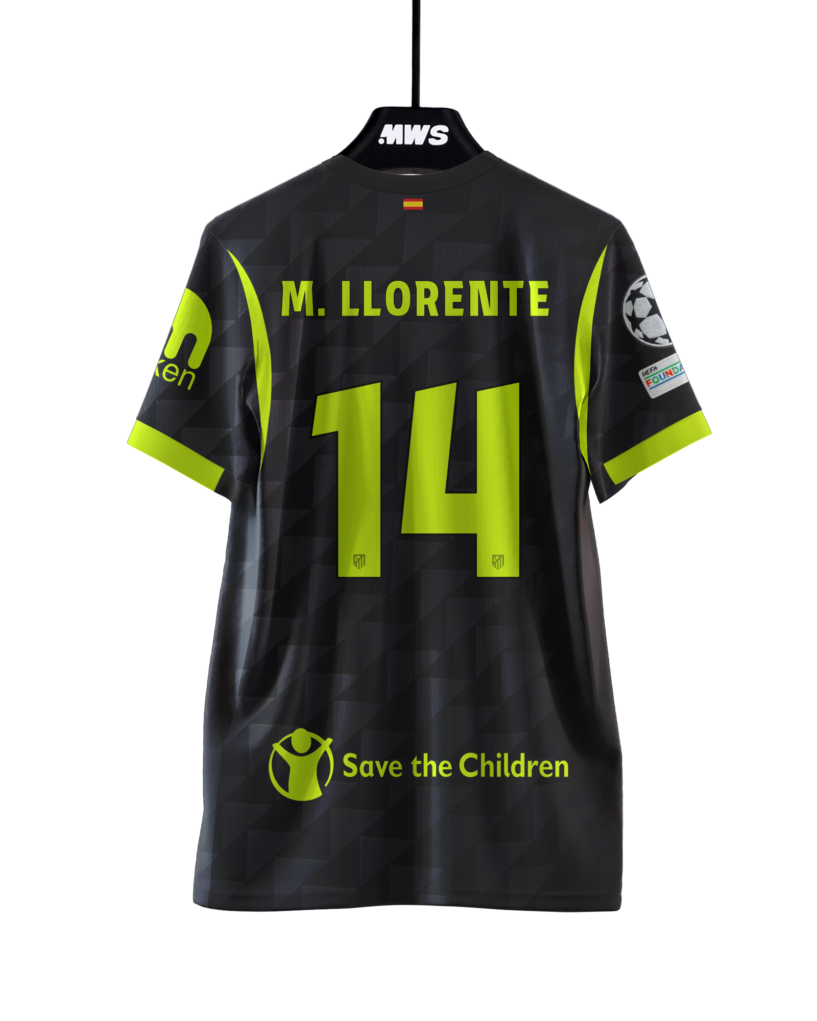 Marcos Llorente Atlético de Madrid shirt