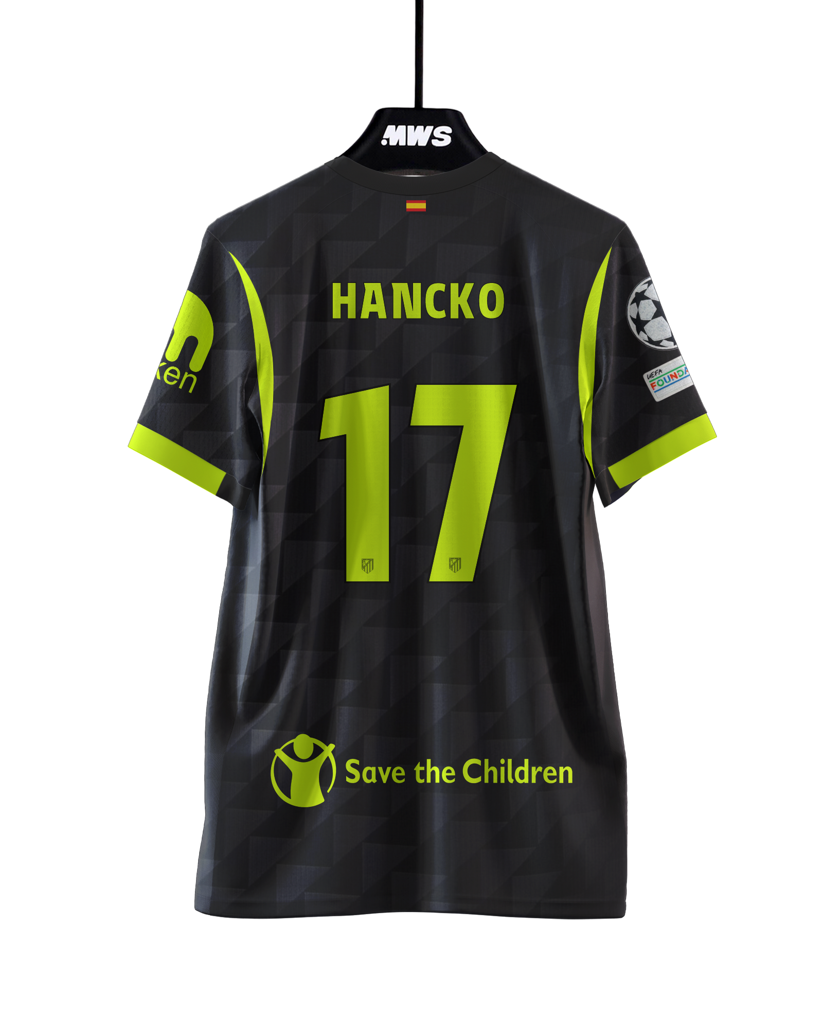 Dávid Hancko Atlético de Madrid shirt