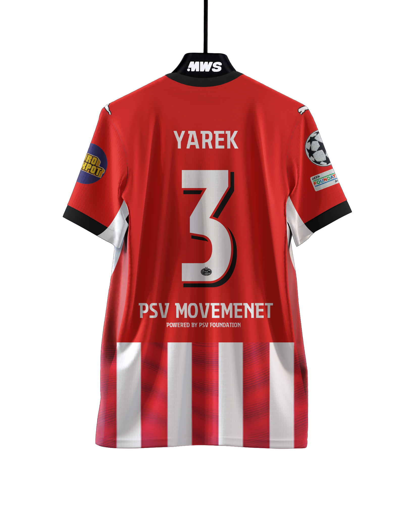 Yarek Gasiorowski PSV shirt