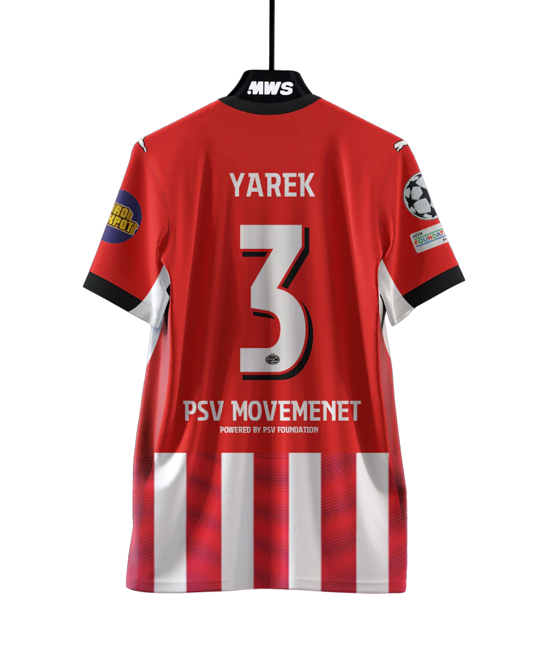 Yarek Gasiorowski Hernandis PSV shirt