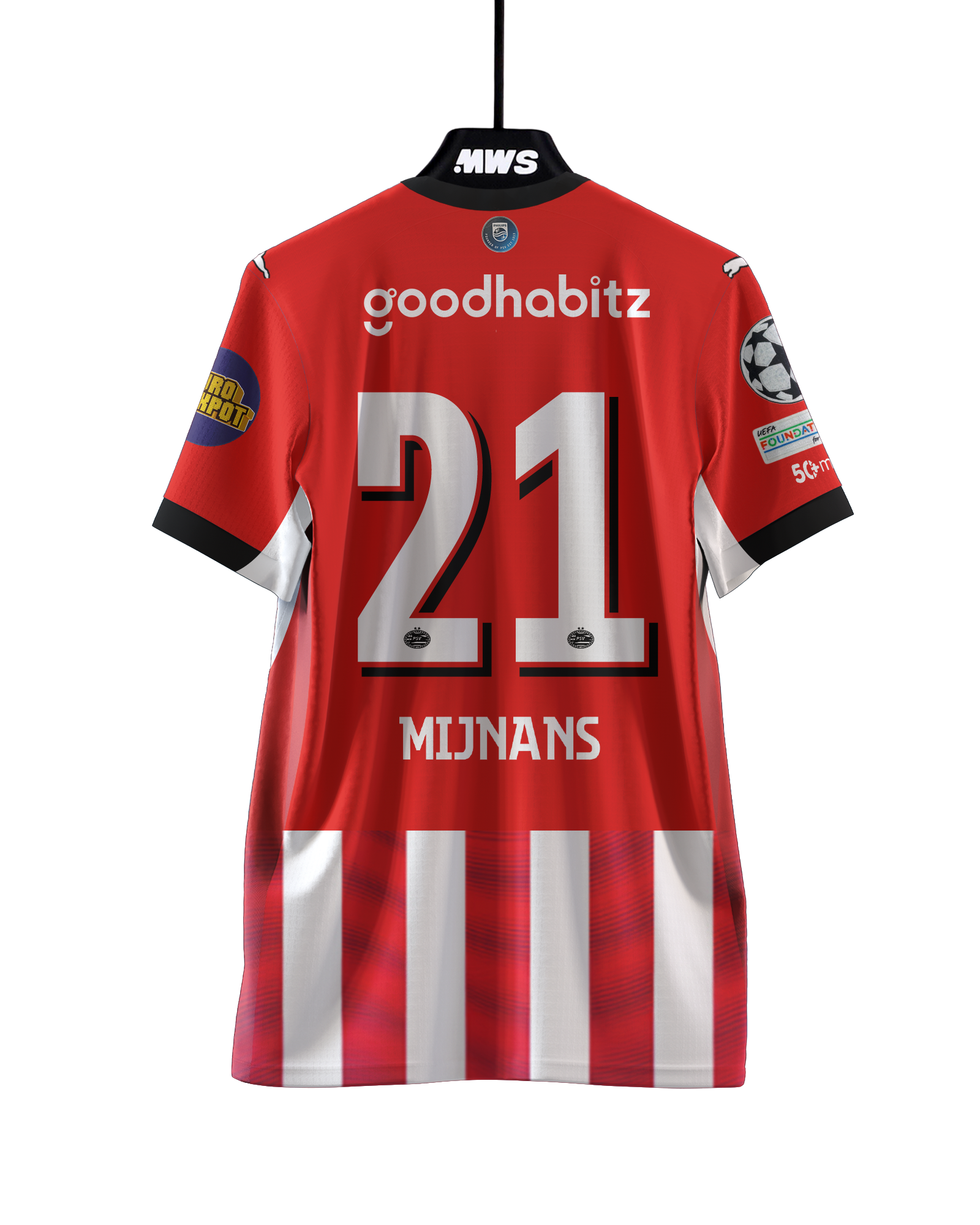Sven Mijnans PSV jersey