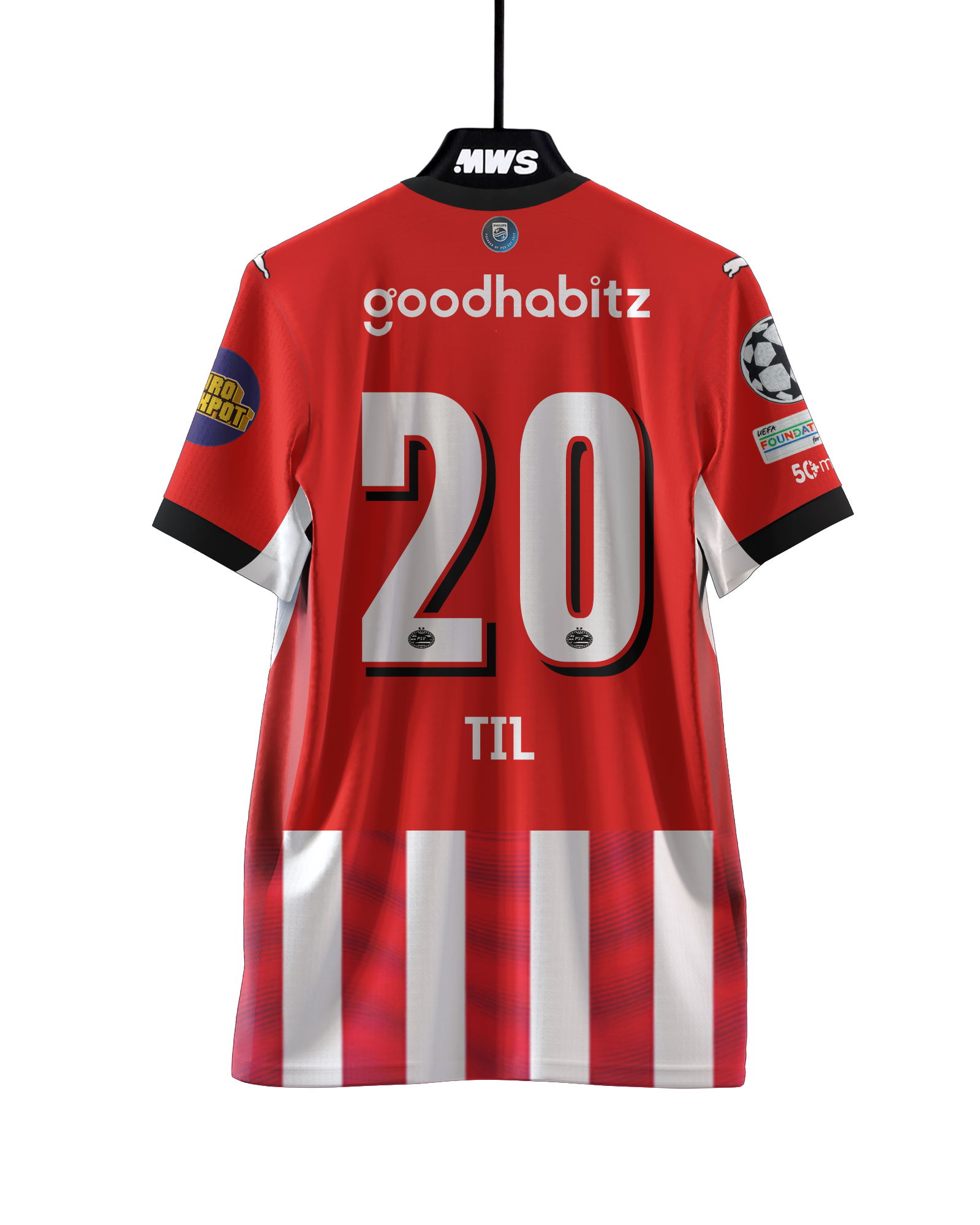 Guus Til PSV jersey