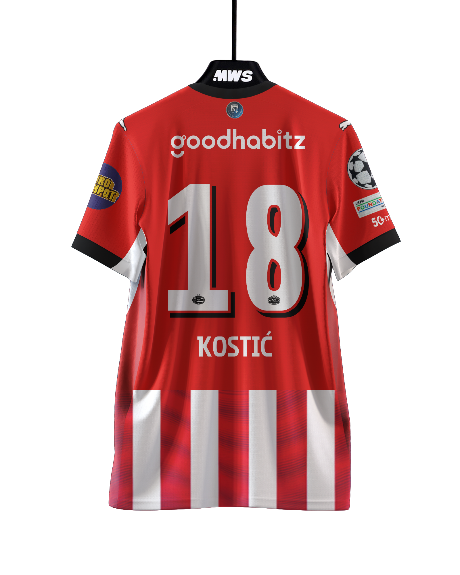 Filip Kostic PSV jersey