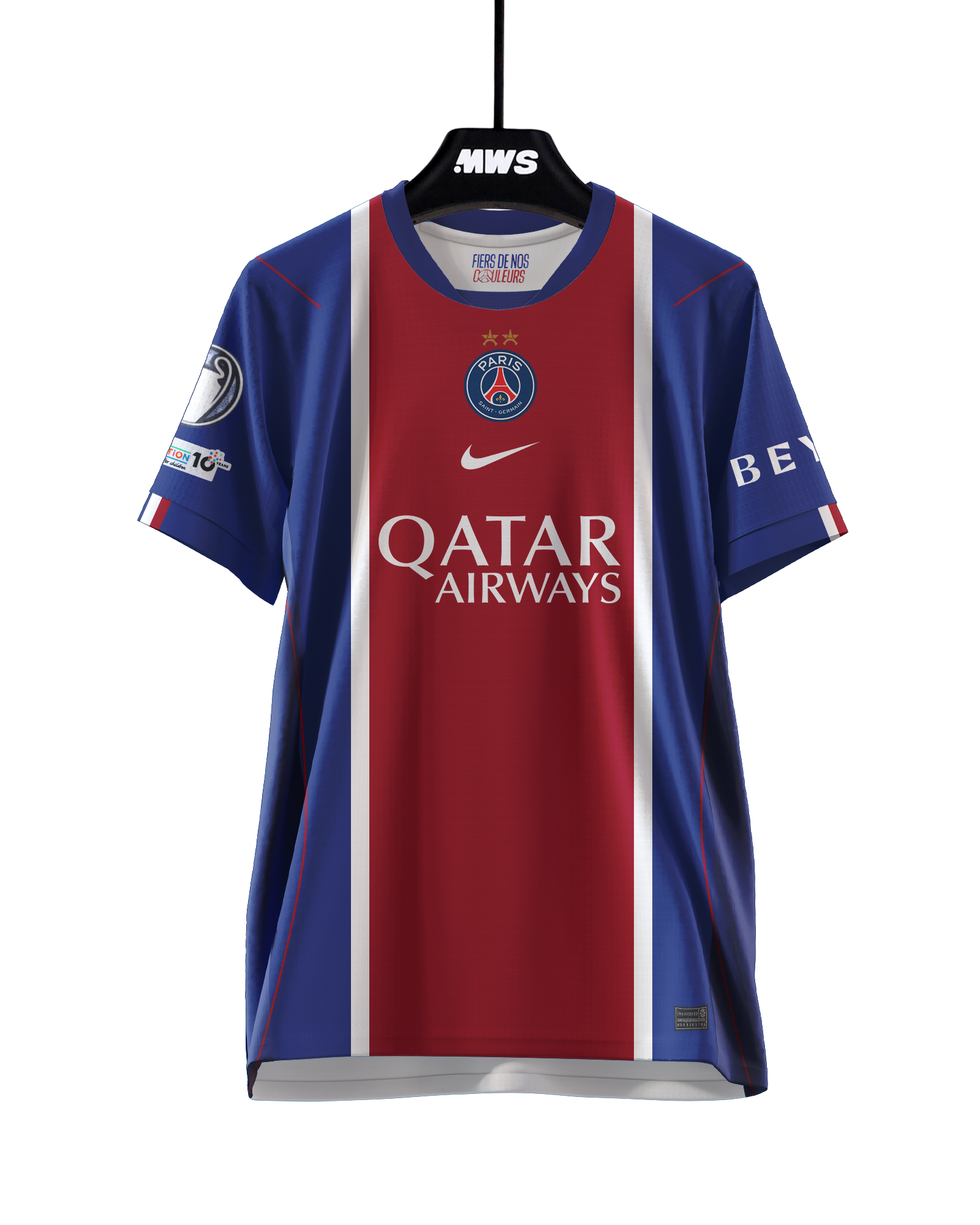 Ousmane Dembélé Paris Saint-Germain shirt