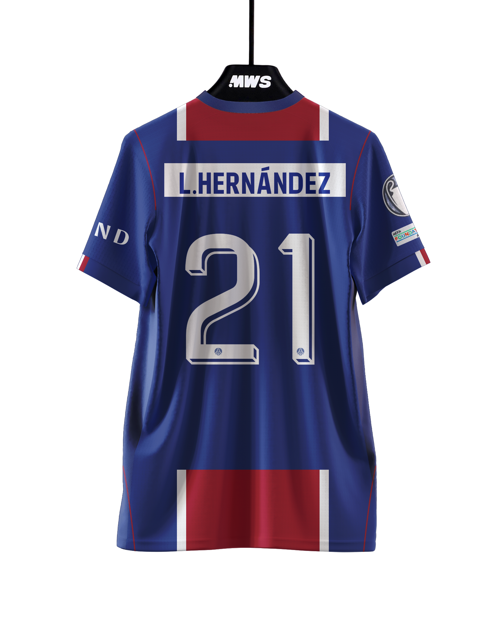 Lucas Hernández Paris Saint-Germain shirt