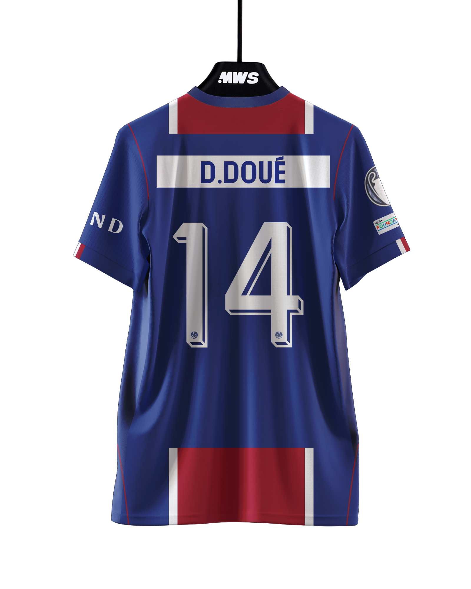 Désiré Doué Paris Saint-Germain shirt