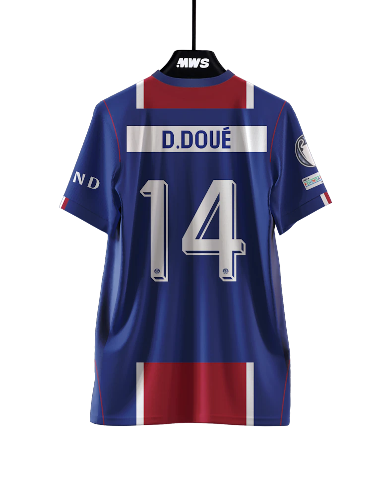Désiré Doué Paris Saint-Germain shirt