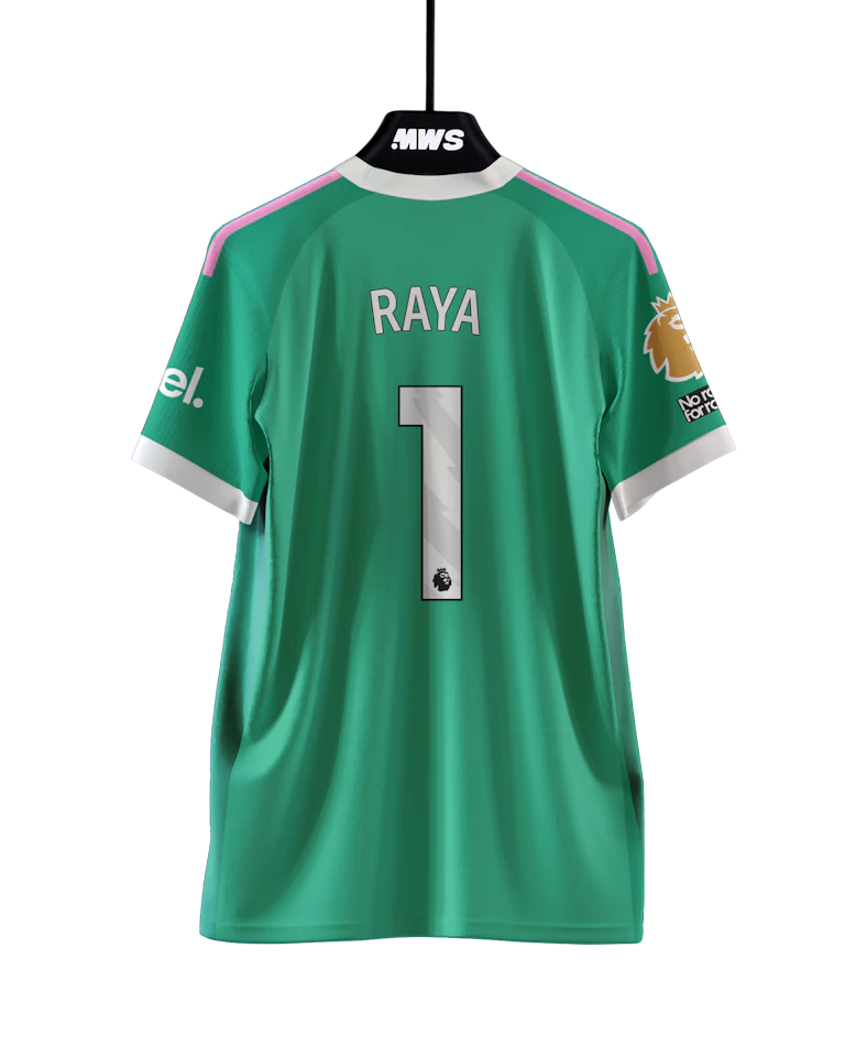 David Raya Arsenal shirt