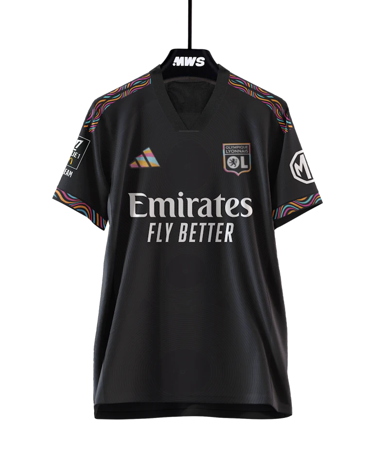 Keito Nakamura 中村敬斗 Olympique Lyonnais shirt