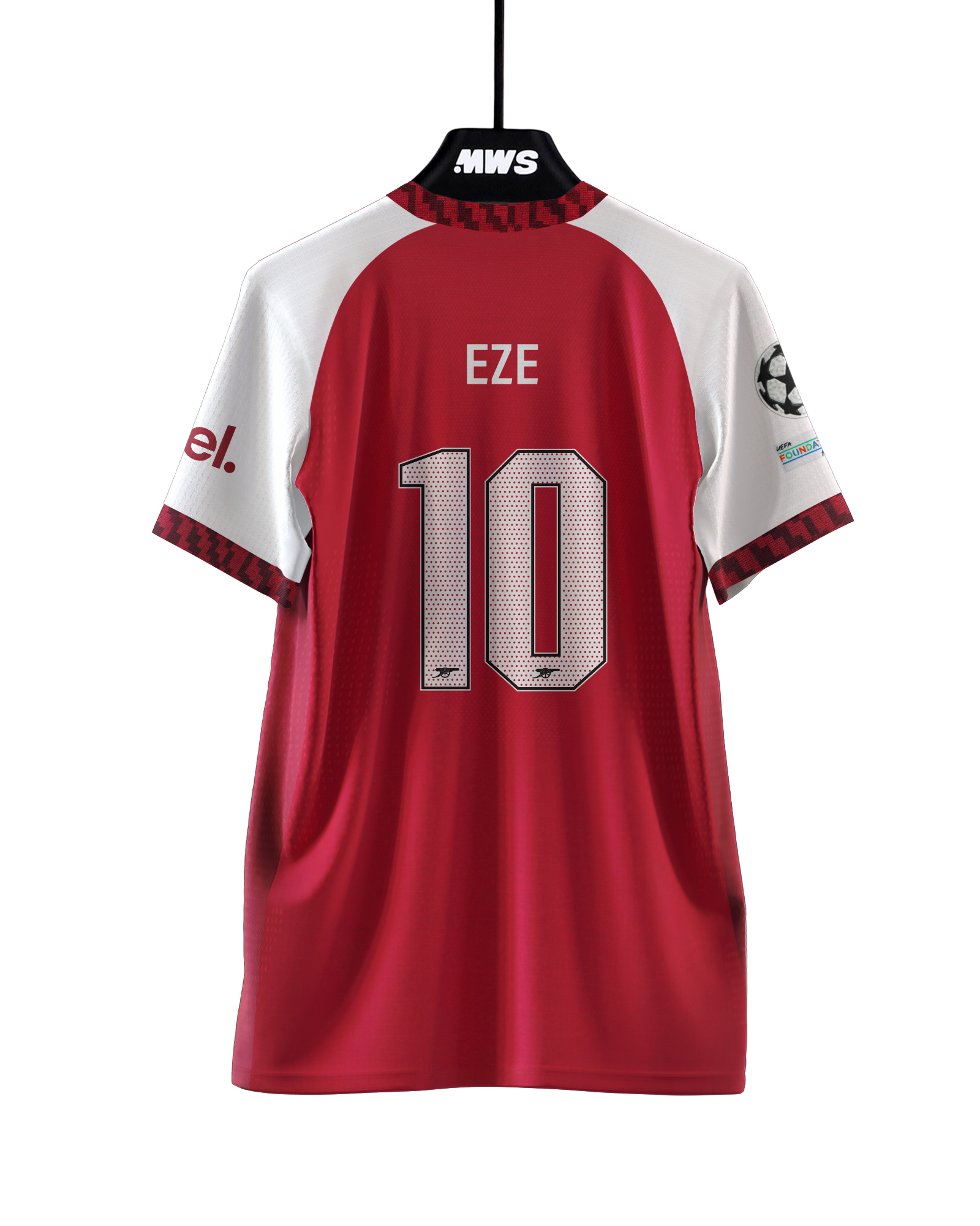 Eberechi Eze Arsenal shirt