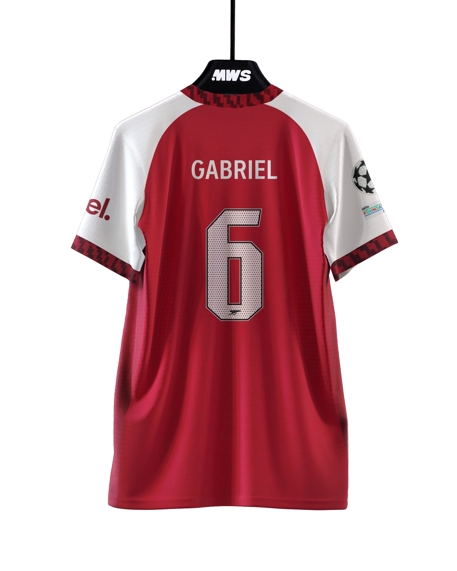 Gabriel Magalhães Arsenal shirt