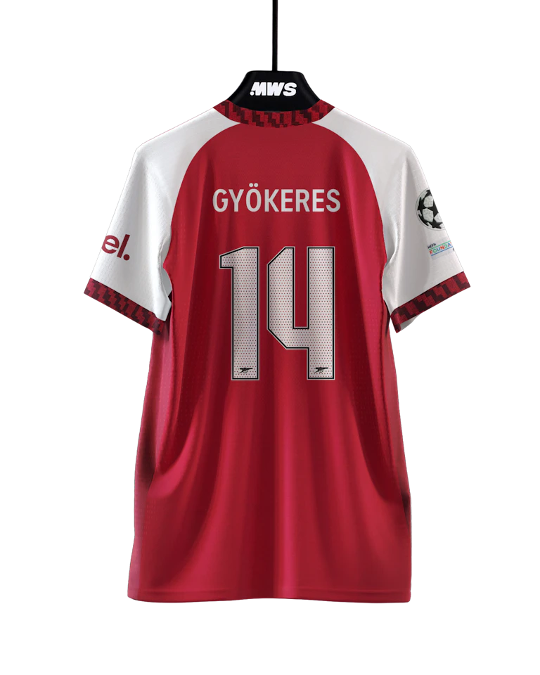Viktor Gyökeres Arsenal shirt