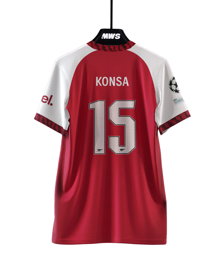 Ezri Konsa Arsenal shirt