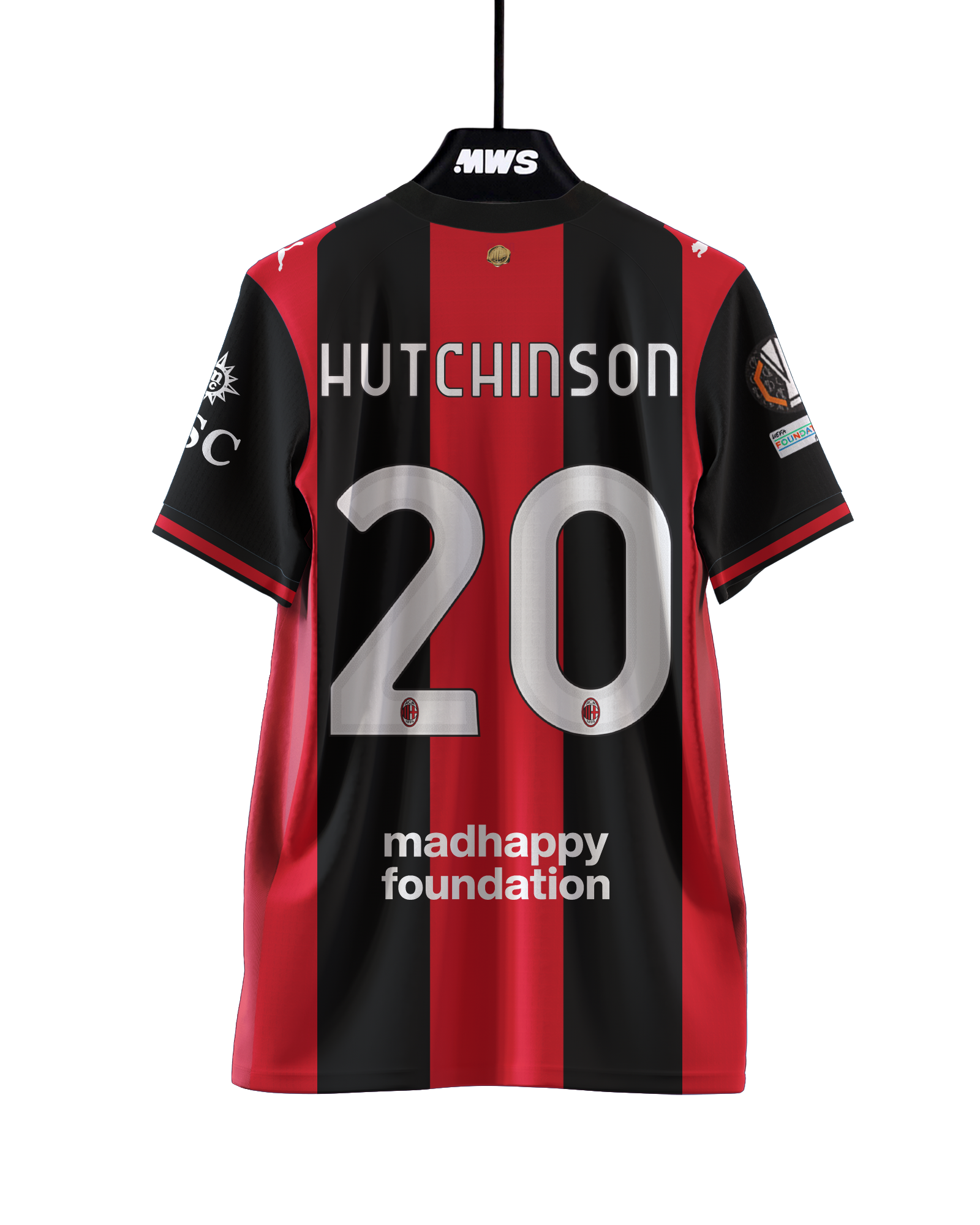 Omari Giraud-Hutchinson AC Milan shirt