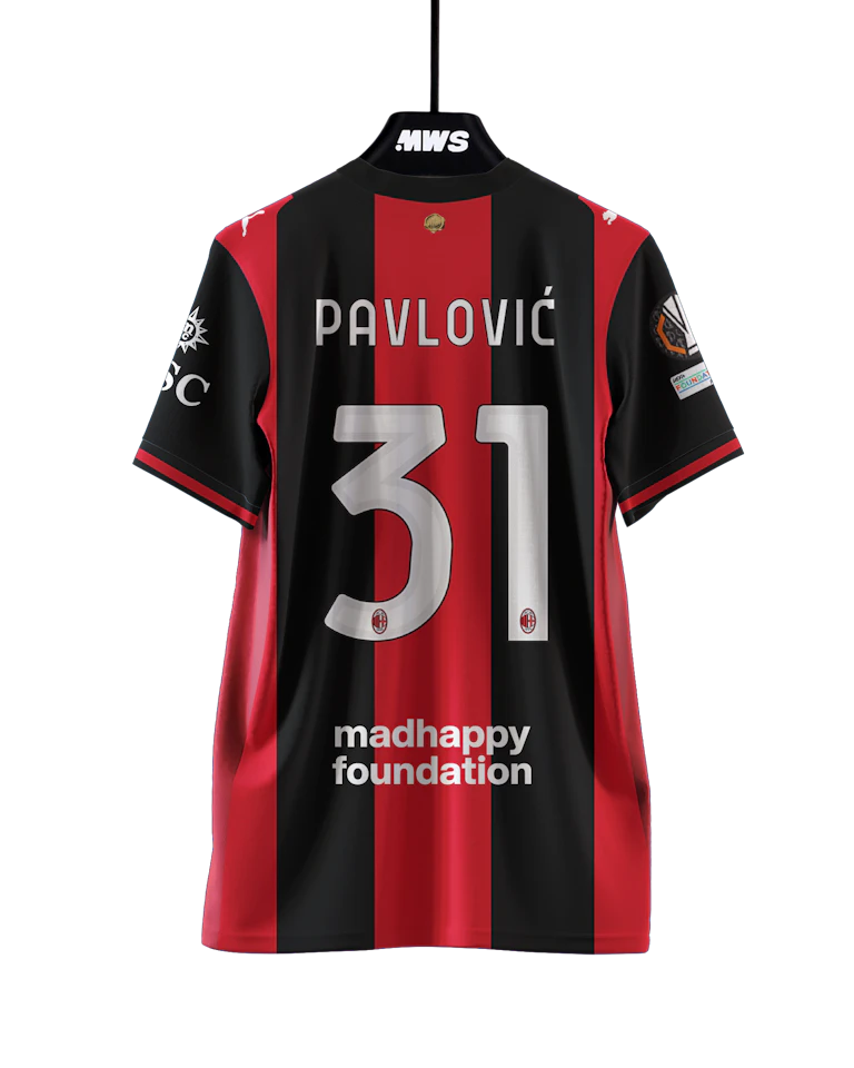 Strahinja Pavlović AC Milan shirt