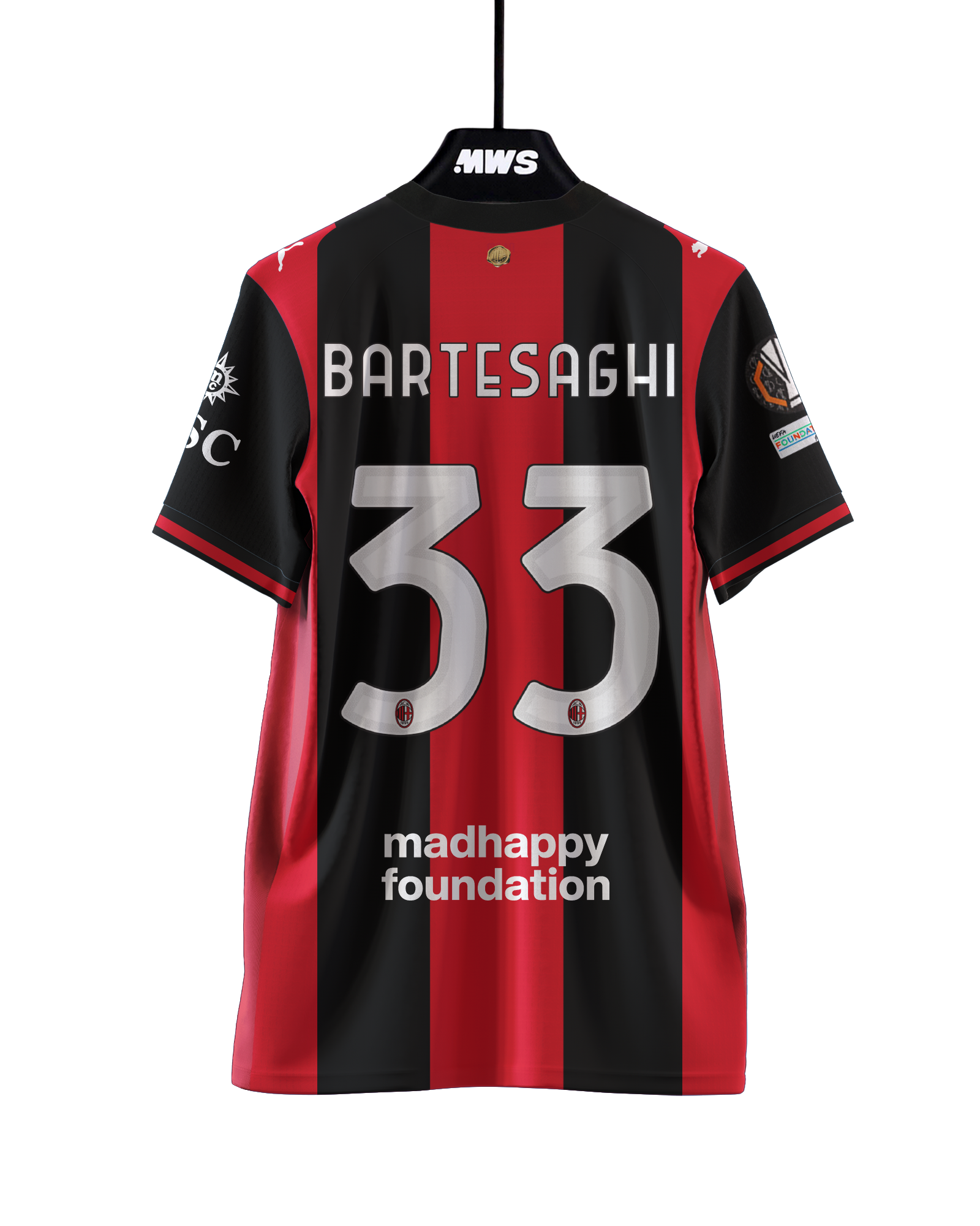 Davide Bartesaghi AC Milan shirt