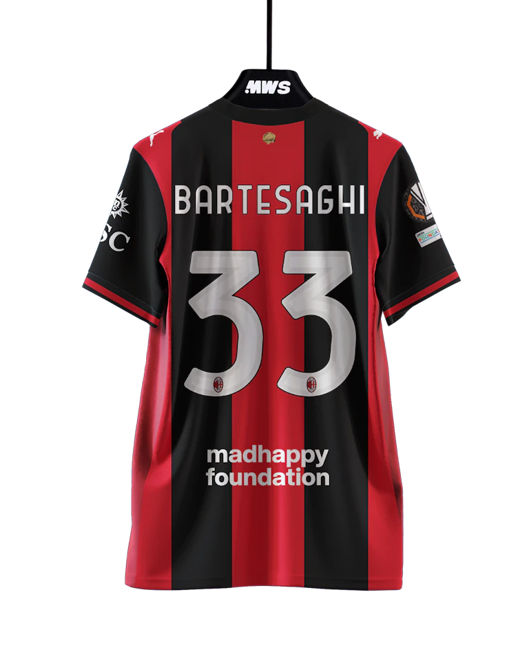 Davide Bartesaghi AC Milan shirt
