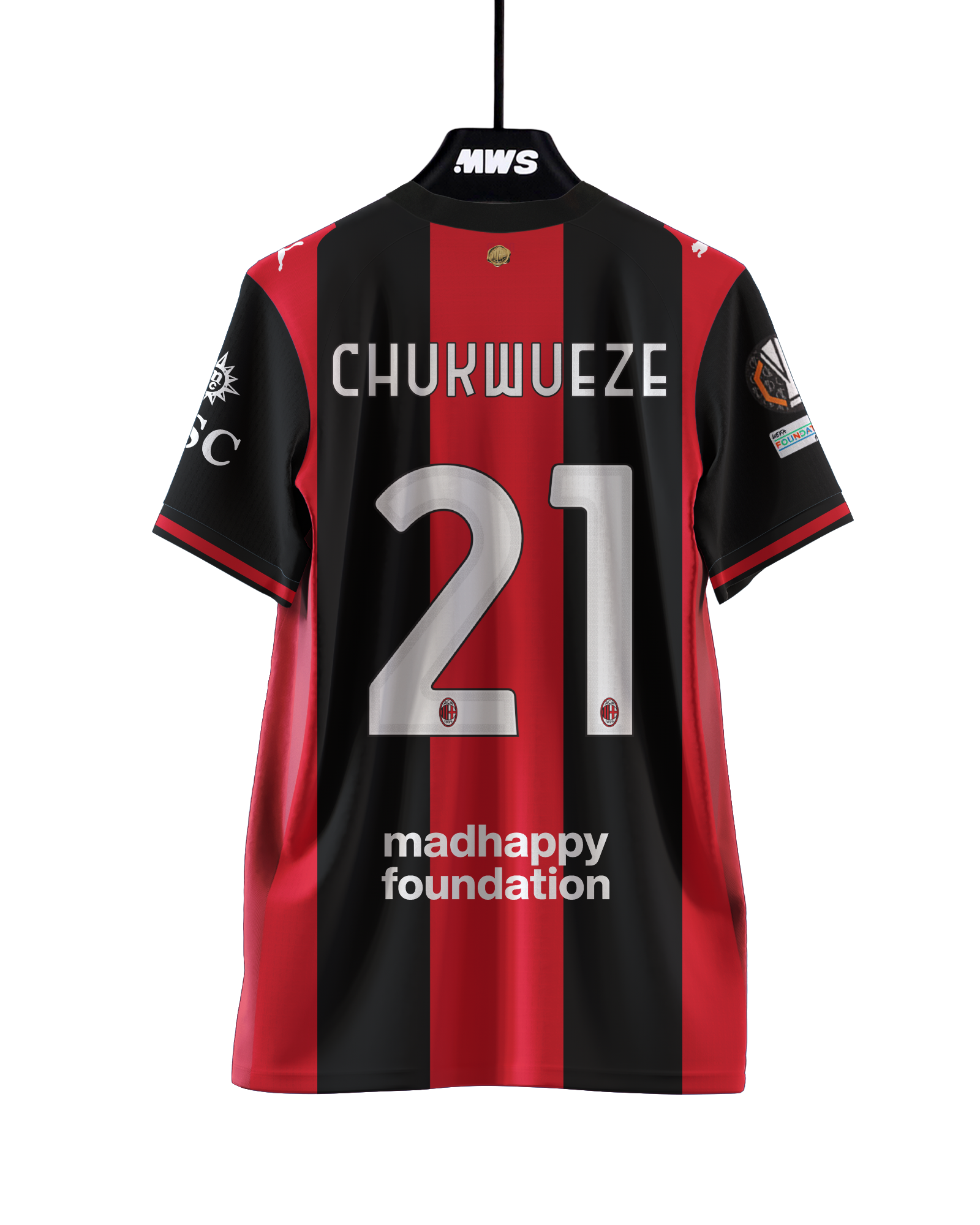Samuel Chukwueze AC Milan shirt