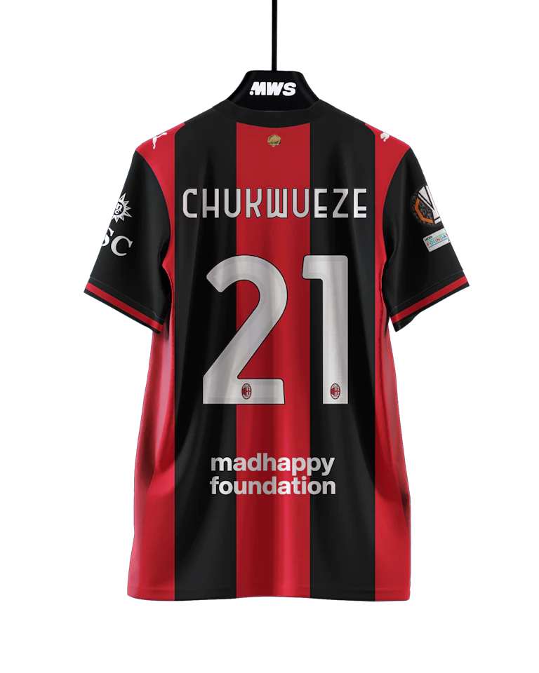 Samuel Chukwueze AC Milan shirt