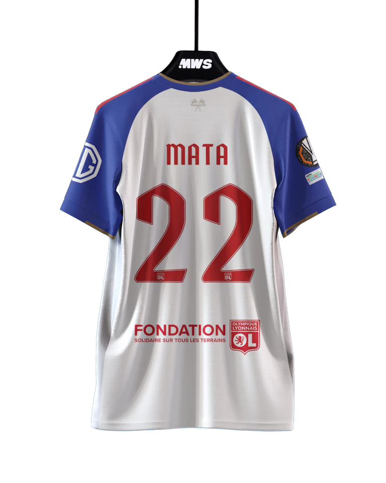 Clinton Mata Olympique Lyonnais shirt