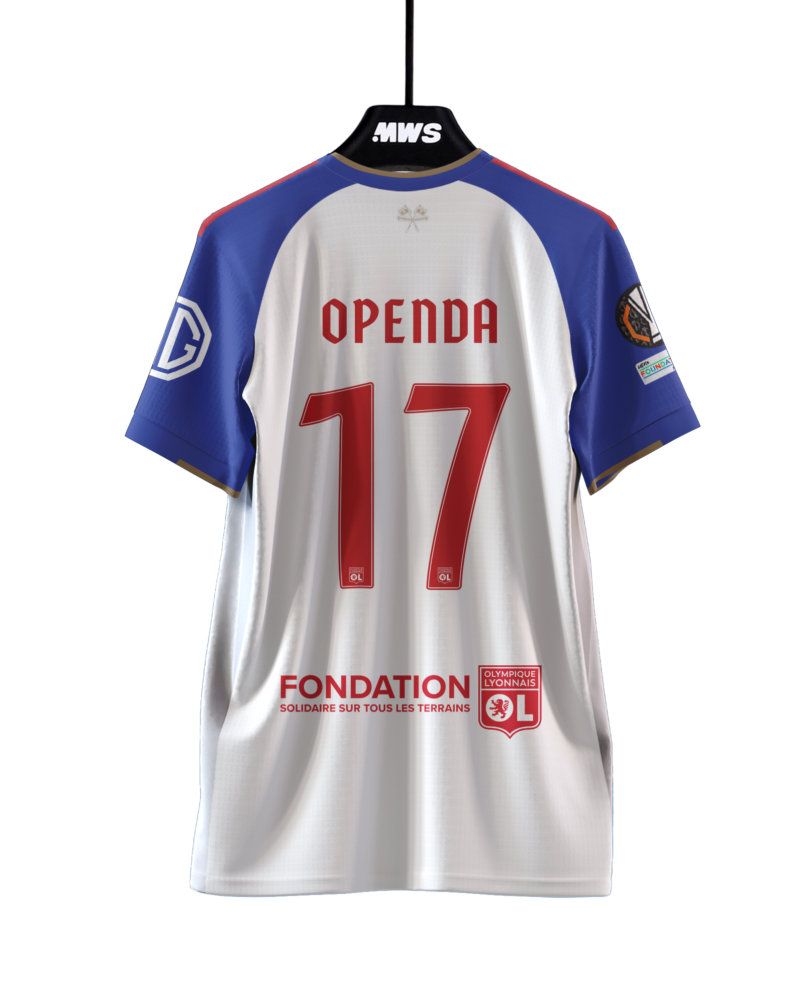 Loïs Openda Olympique Lyonnais shirt