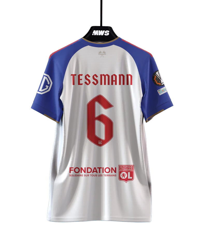 Tanner Tessmann Olympique Lyonnais shirt