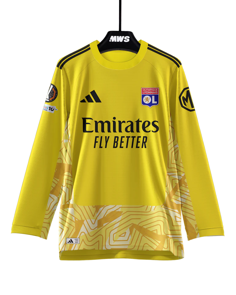Rémy Descamps  Olympique Lyonnais shirt
