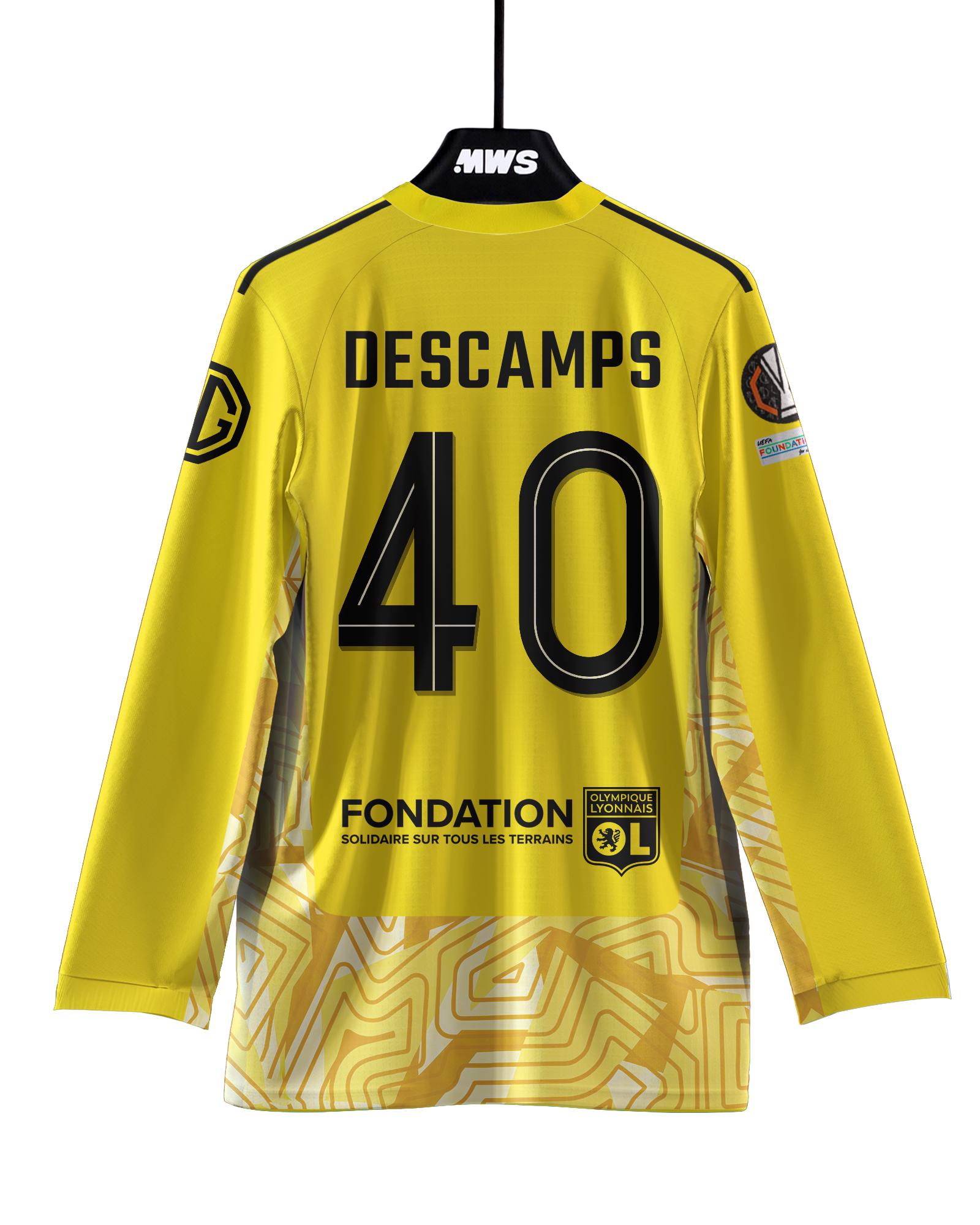 Rémy Descamps Olympique Lyonnais shirt
