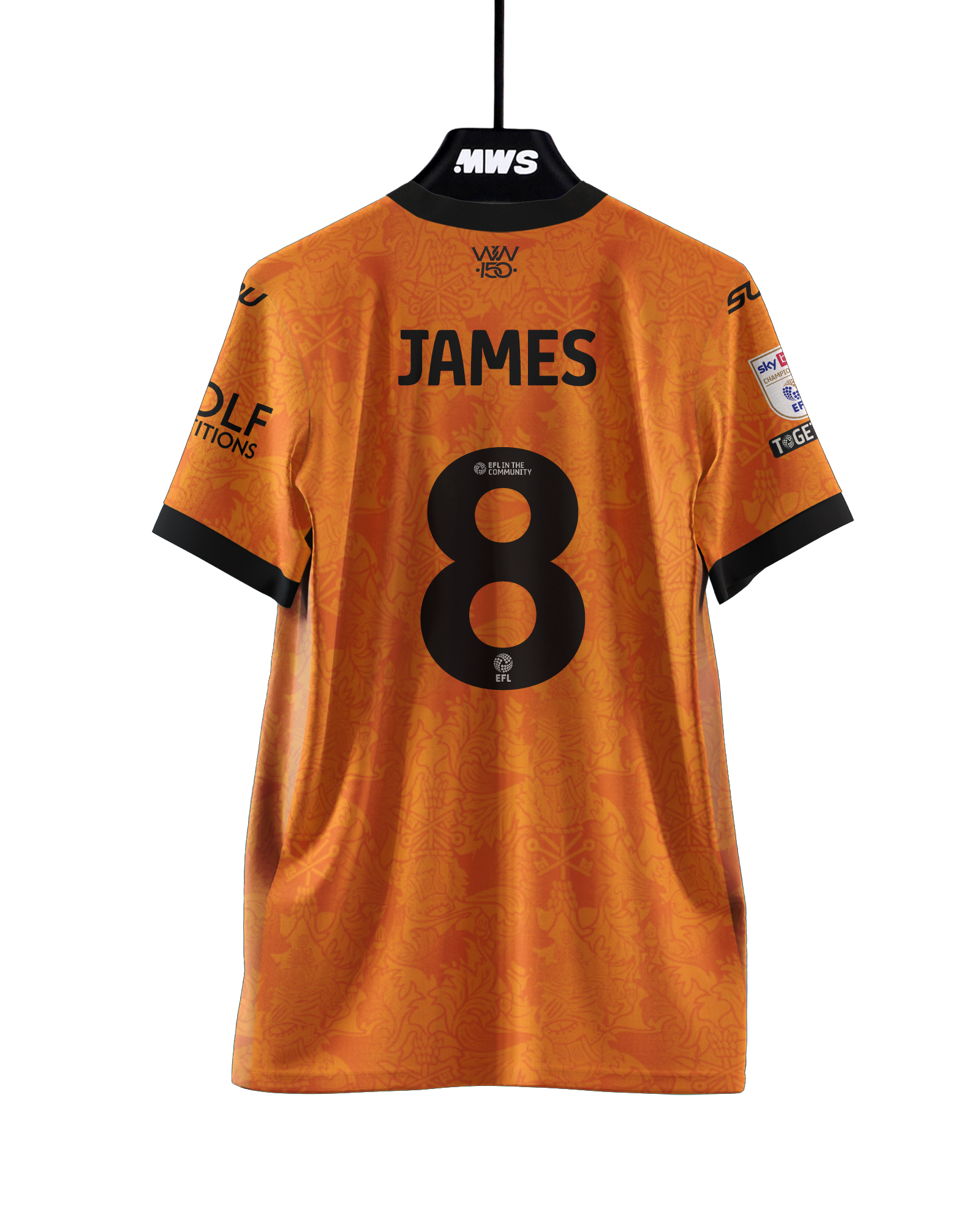 Jordan James Wolverhampton Wanderers jersey