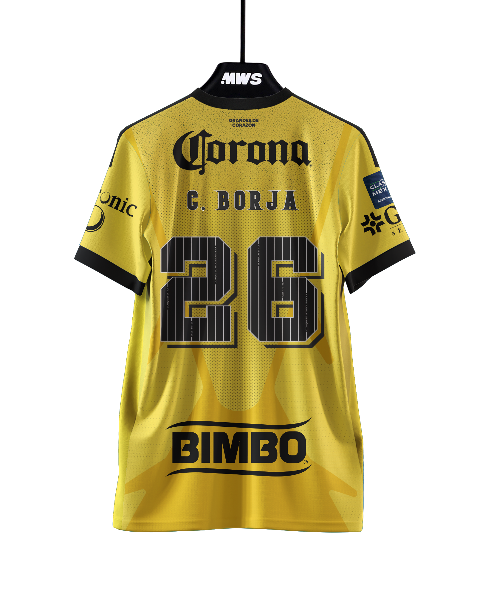 Cristian Borja Club América jersey